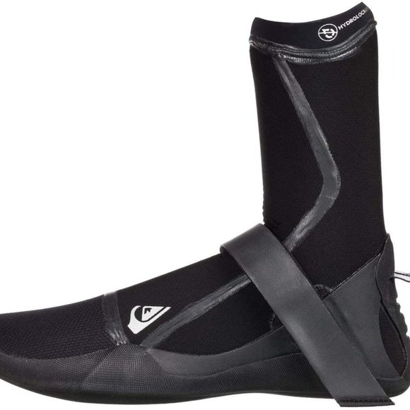 QUIKSILVER Highline Plus 5mm Round Toe Boots Black (Size: 10) - Picture 1 of 5